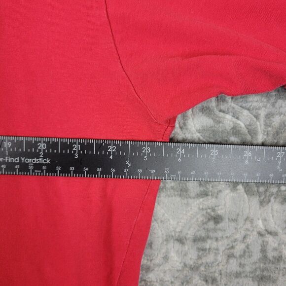 Shohei Ohtani #17 Shirt Men's XL Red California Angels Ringer Baseball MLB - Picture 6 of 9